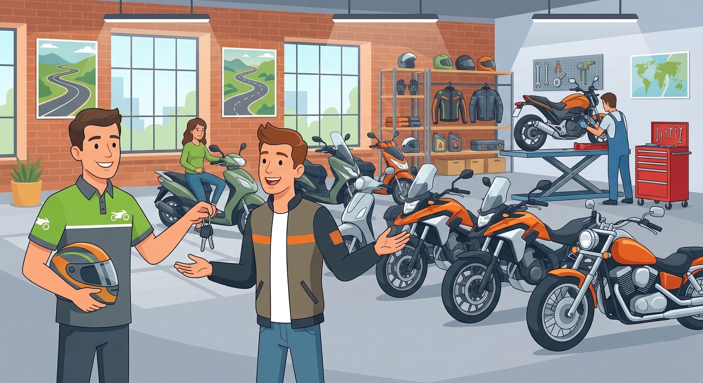 Zapůjčení motocyklů, Karlovy Vary