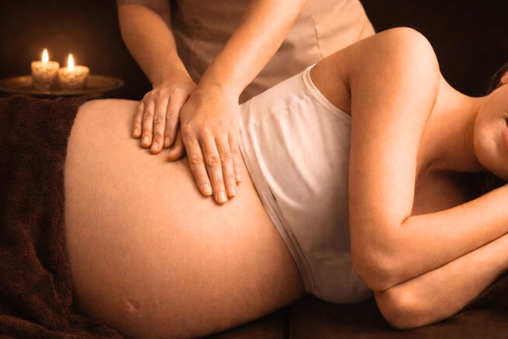 Těhotenská masáž