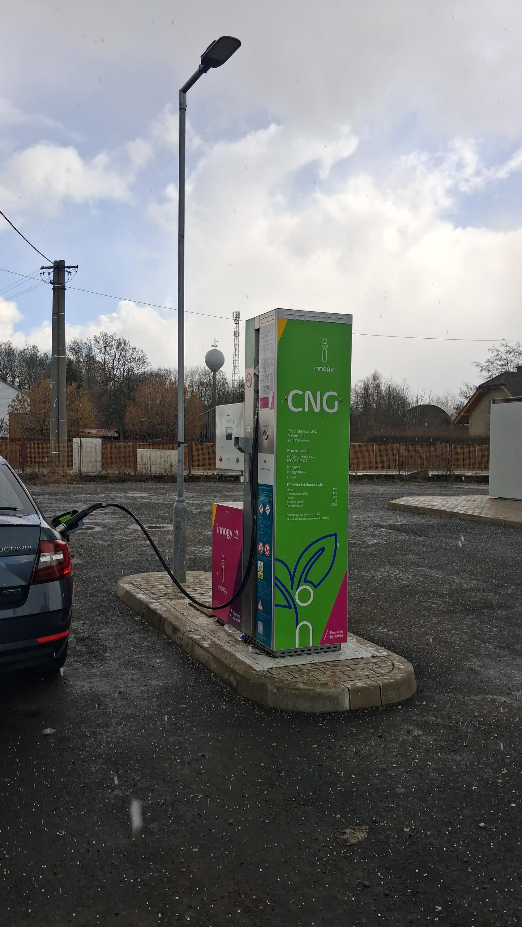 innogy plnicí stanice CNG foto 3