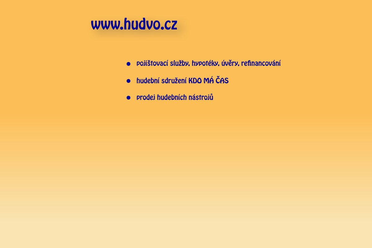 Hudvo.cz