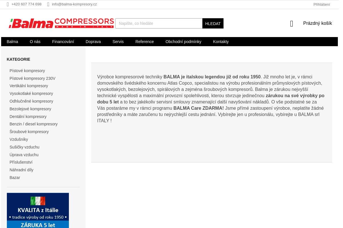 Balma-kompresory.cz