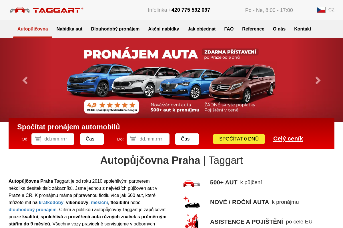 Autopůjčovna Taggart