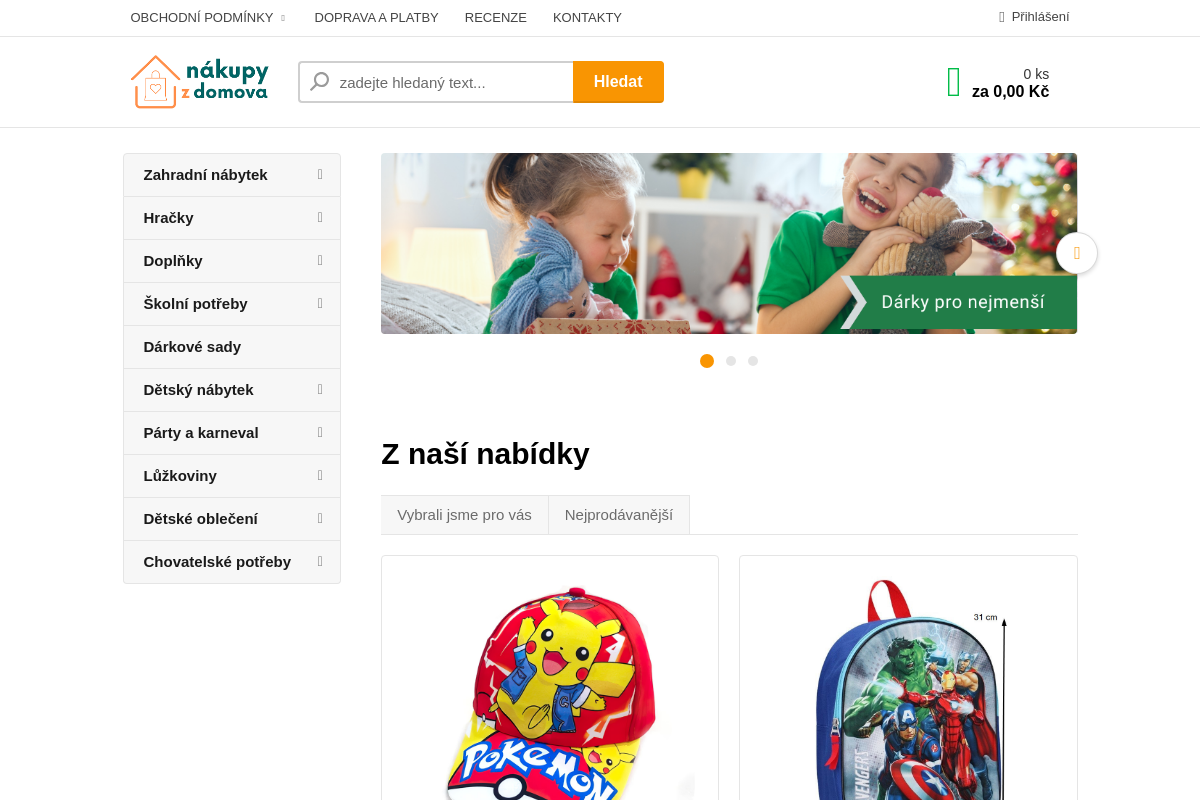 Nákupyzdomova.cz