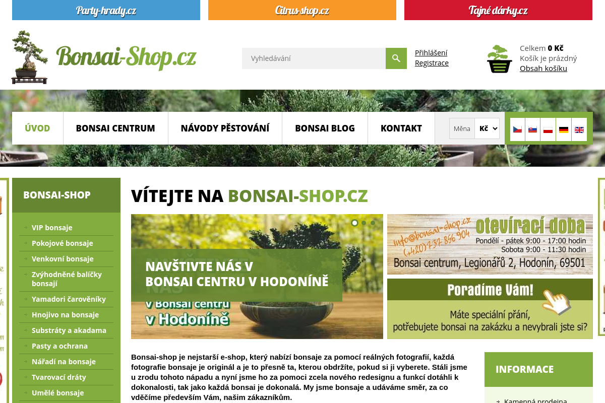 Bonsai-shop.cz