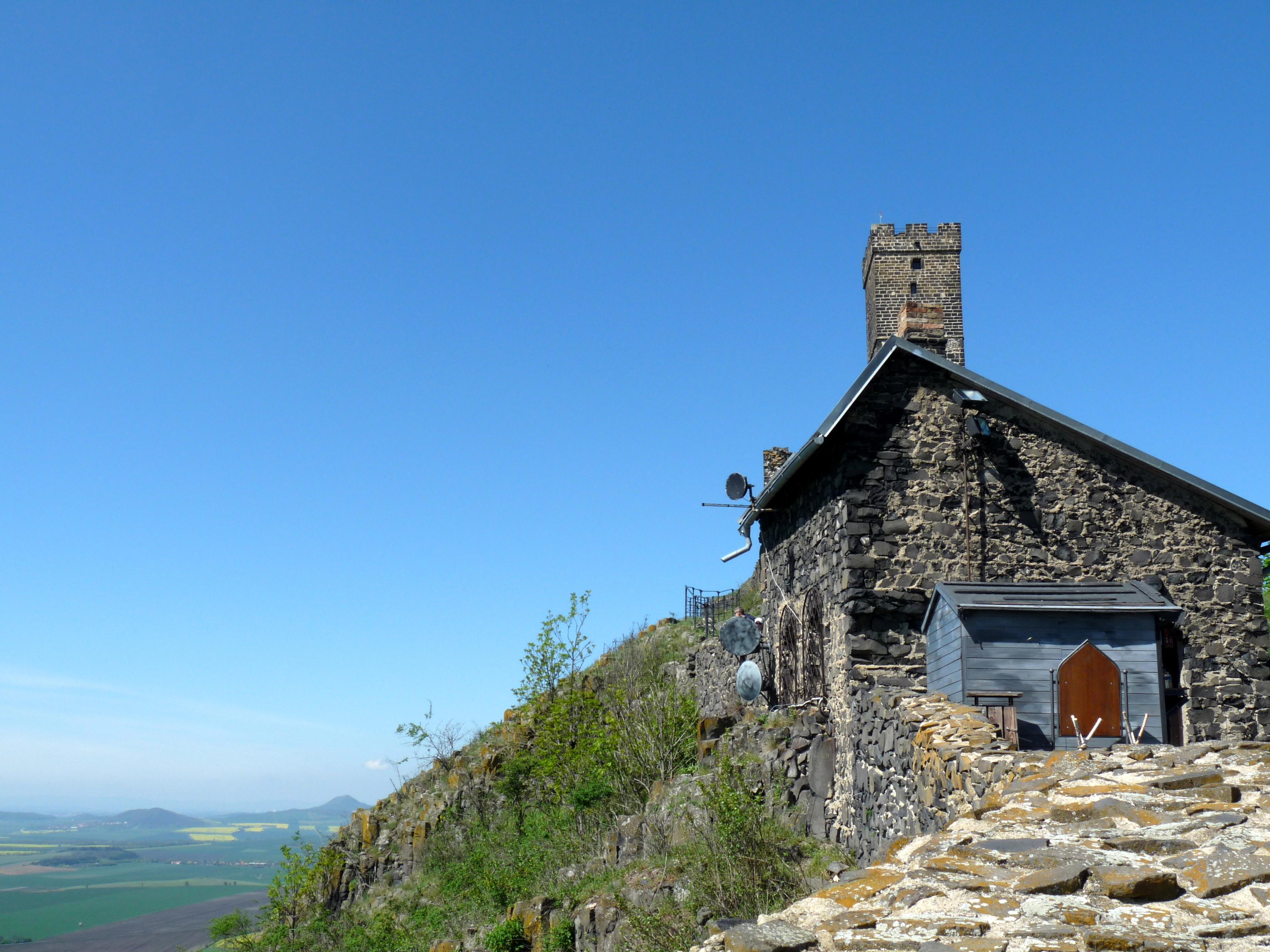 Občerstvení Zřícenina hradu Hazmburk foto 2
