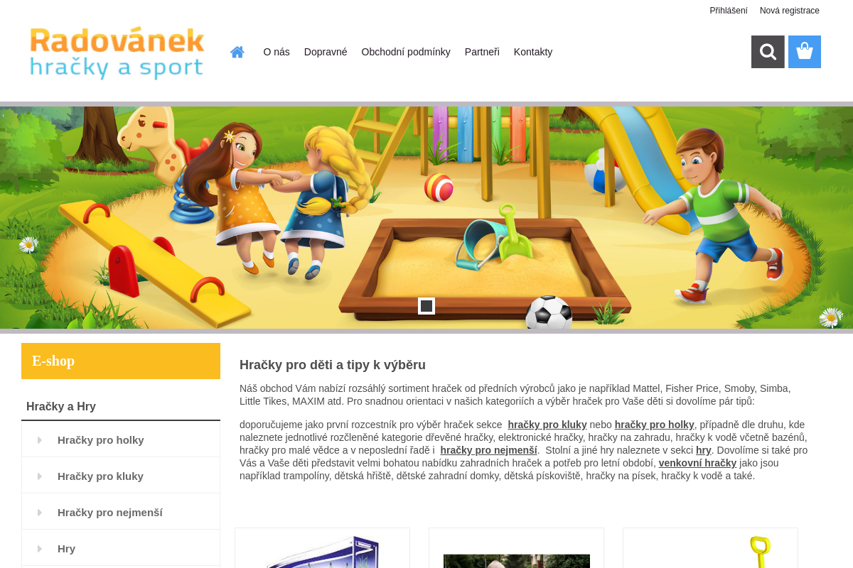 Hracky-radovanek.cz