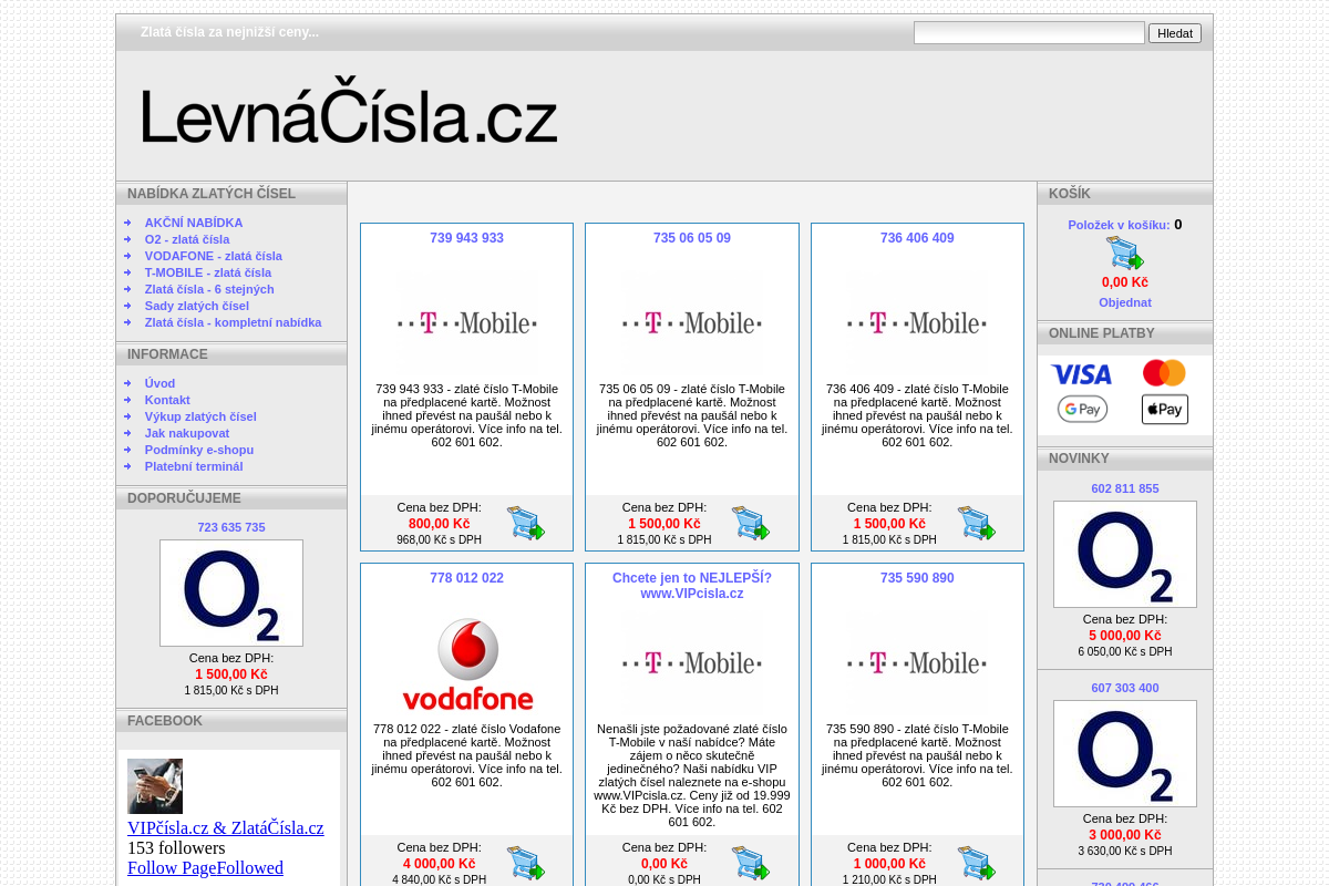 LevnáČísla.cz