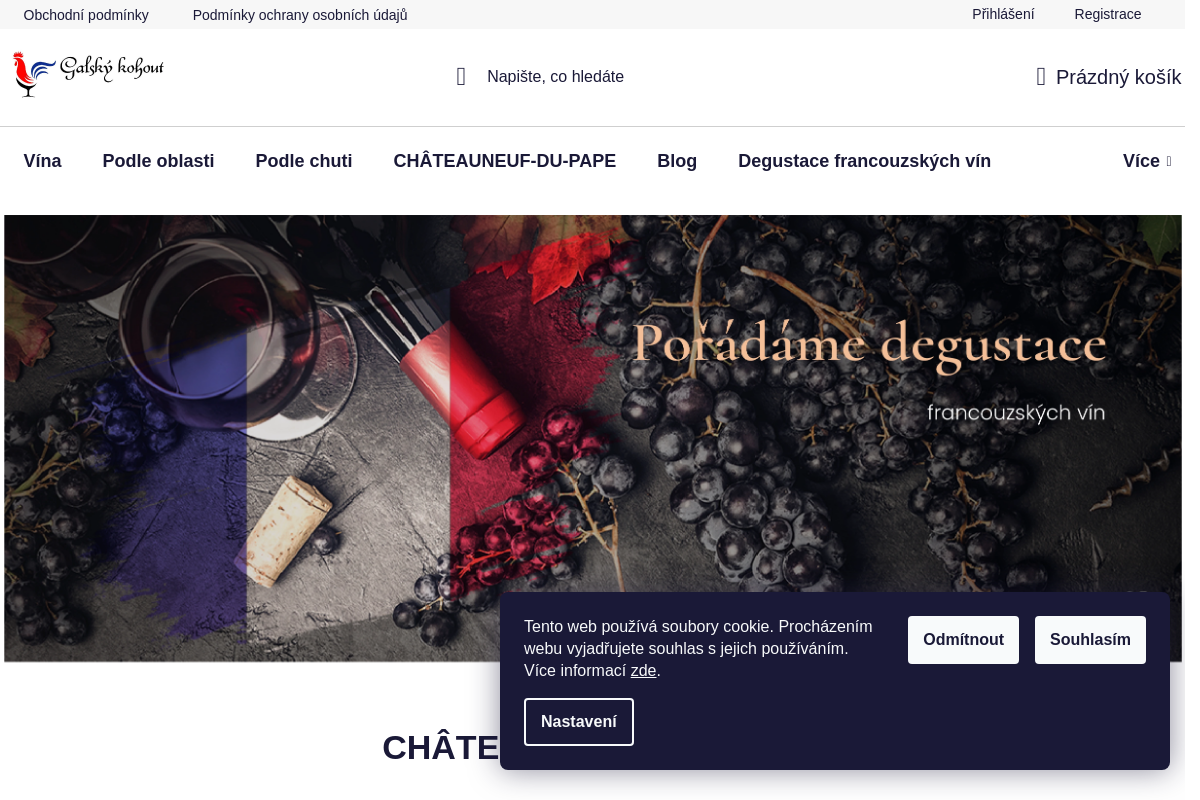 Galský kohout - eshop s francouzskými víny