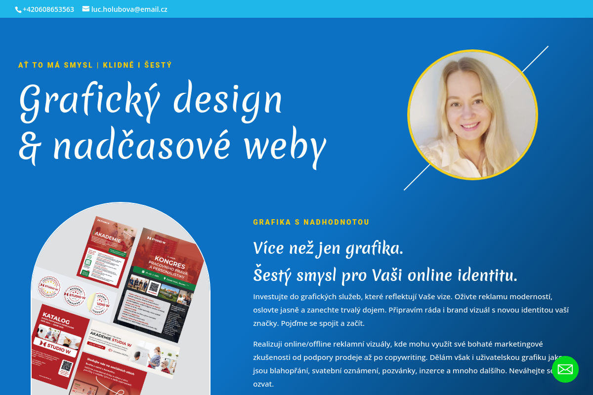 Grafický design a nadčasové weby