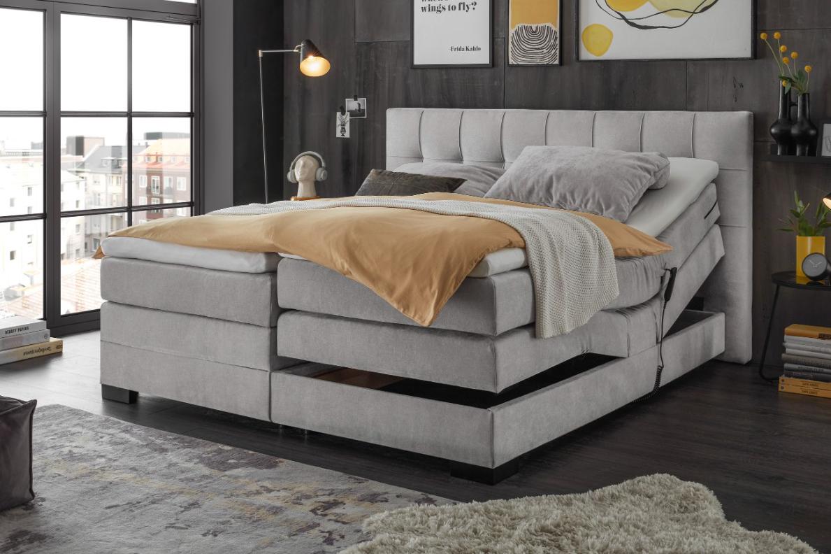 Vysoká BOXSPRING postel s motorovým polohováním
