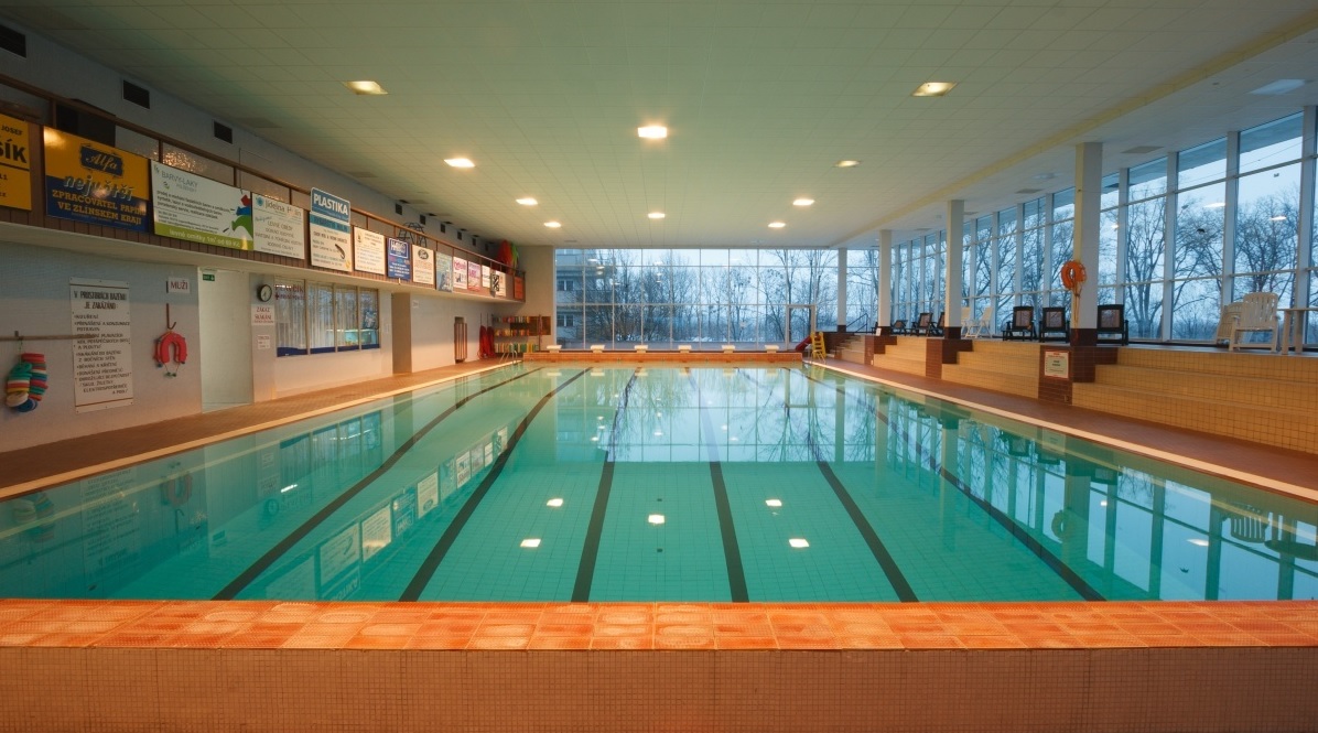Sportovní zařízení města Kroměříže - plavecký bazén