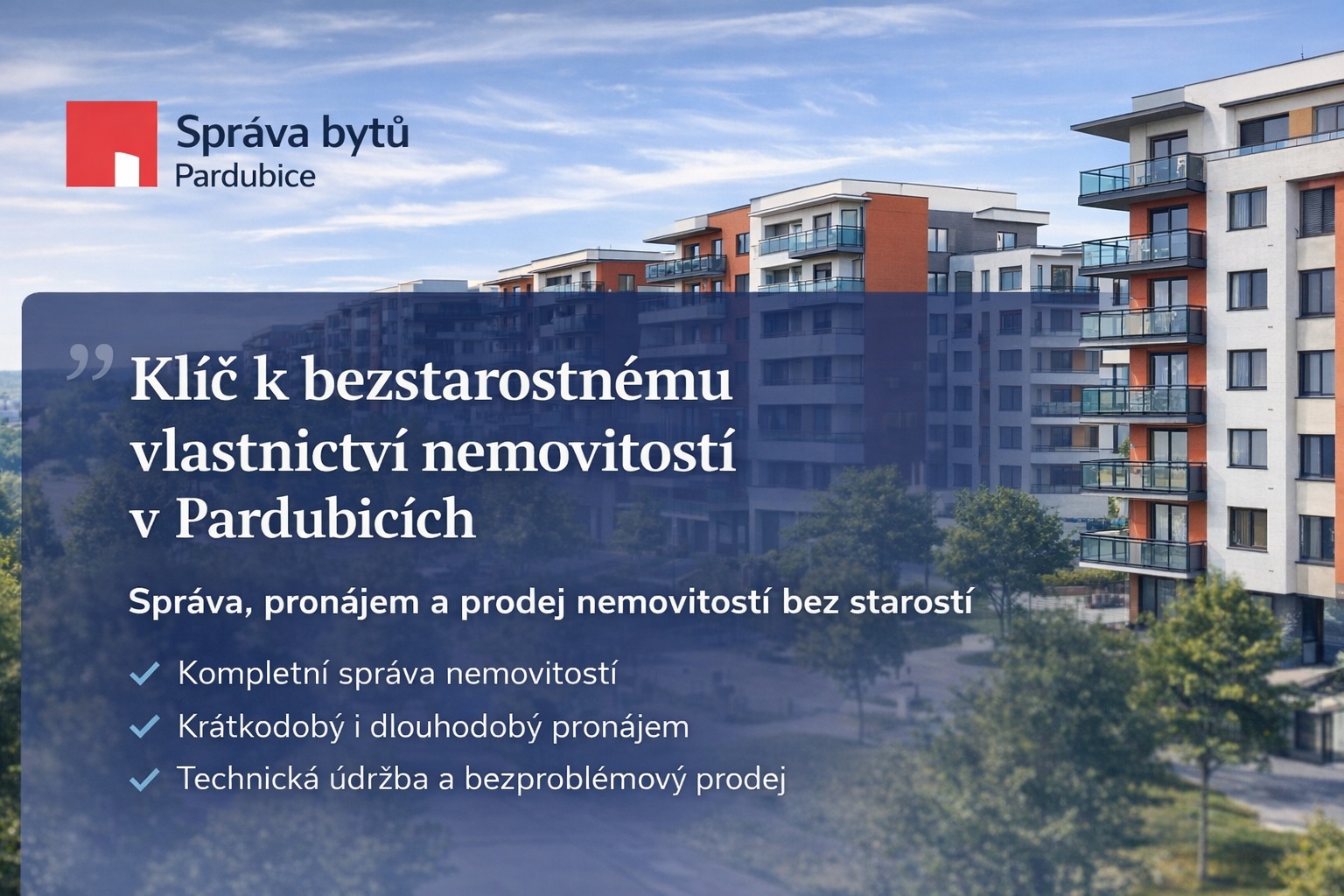 Správa bytů Pardubice foto 2