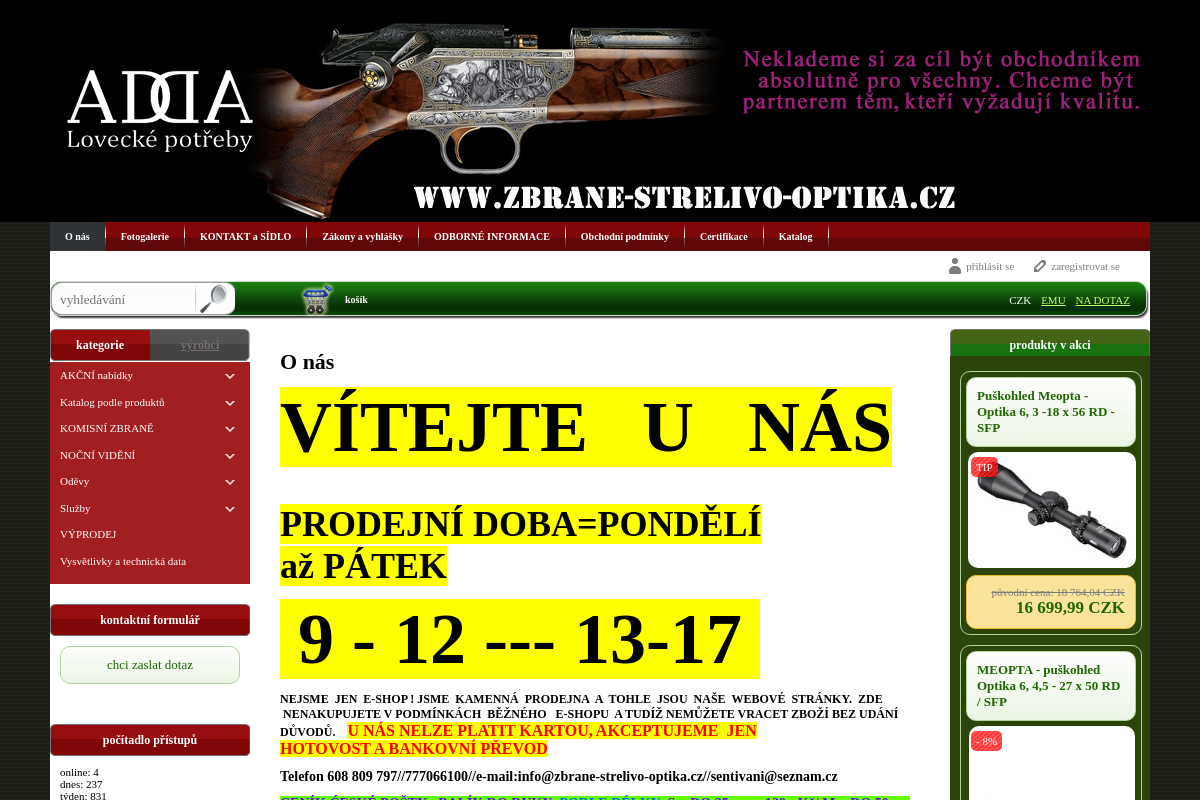 Zbrane-strelivo-optika.cz