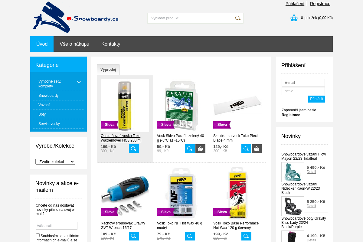 e-Snowboardy.cz