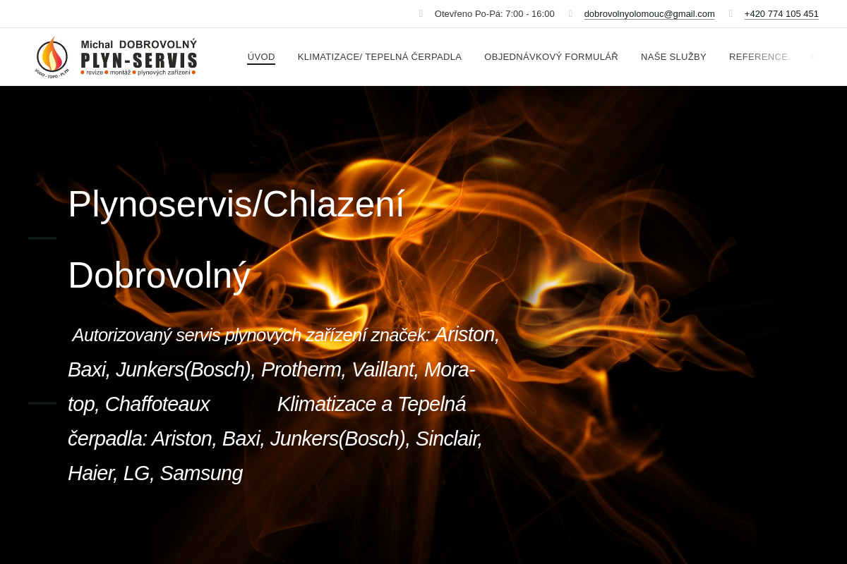 Plynoservis Dobrovolný