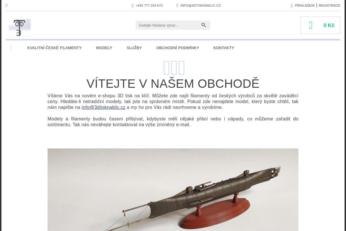3dtisknaklic.cz