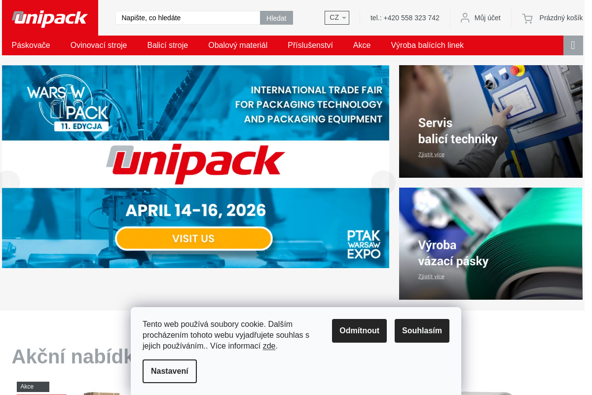UNIPACK - Páskovací a balicí systémy