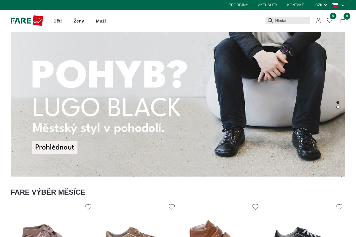 Fare.cz - kvalitní česká obuv