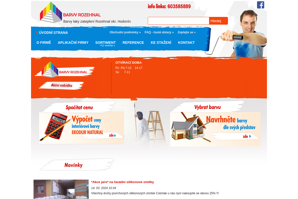 Barvy-rozehnal.cz foto 1