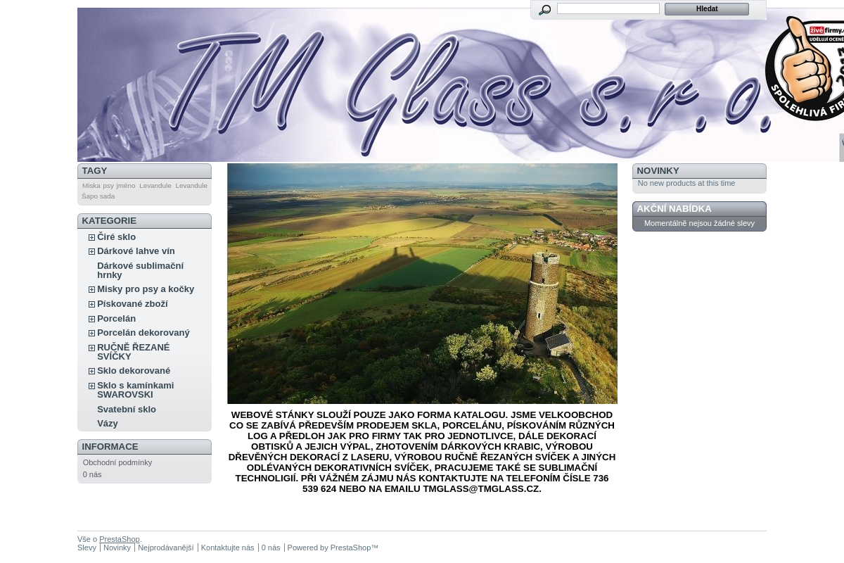 Tmglass.cz/shop