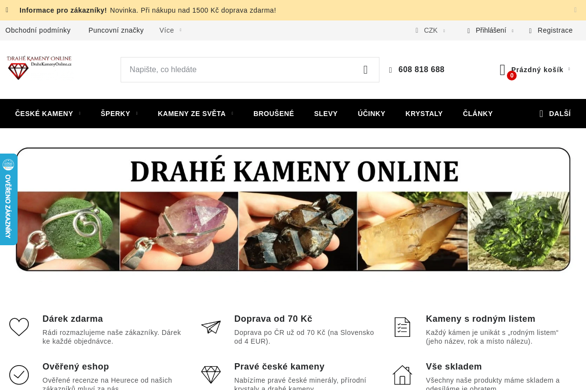 Drahé Kameny Online