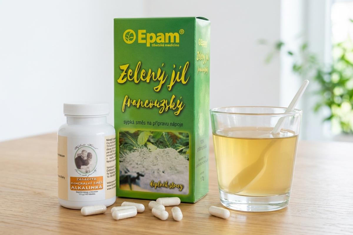 Jílové čištění s minerály pro trávení a vitalitu