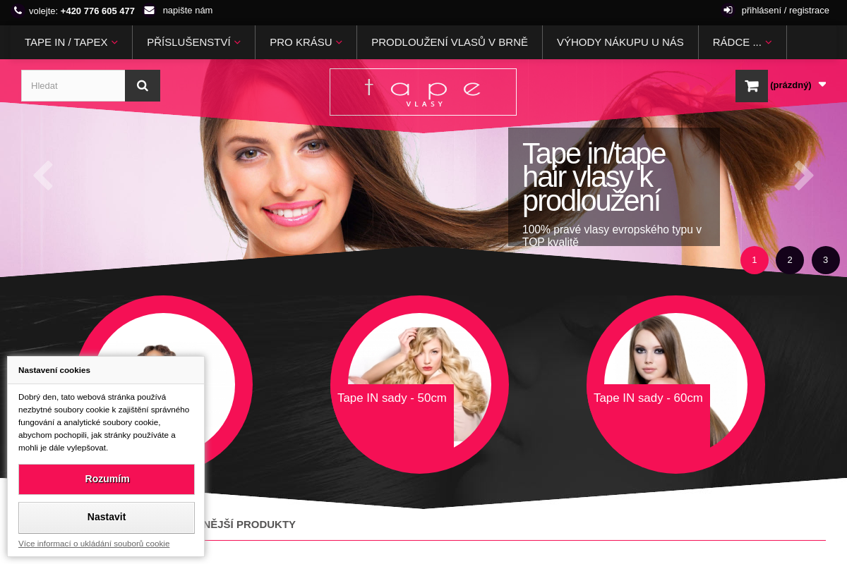 Tape-vlasy.cz