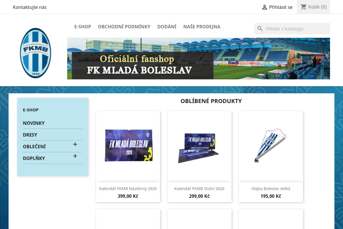 Fanshop FK Mladá Boleslav