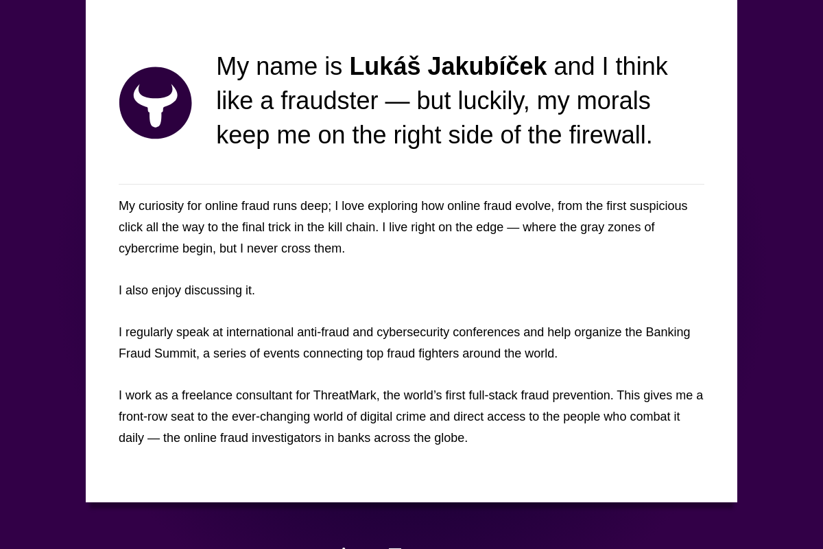 Lukáš Jakubíček - webdesign