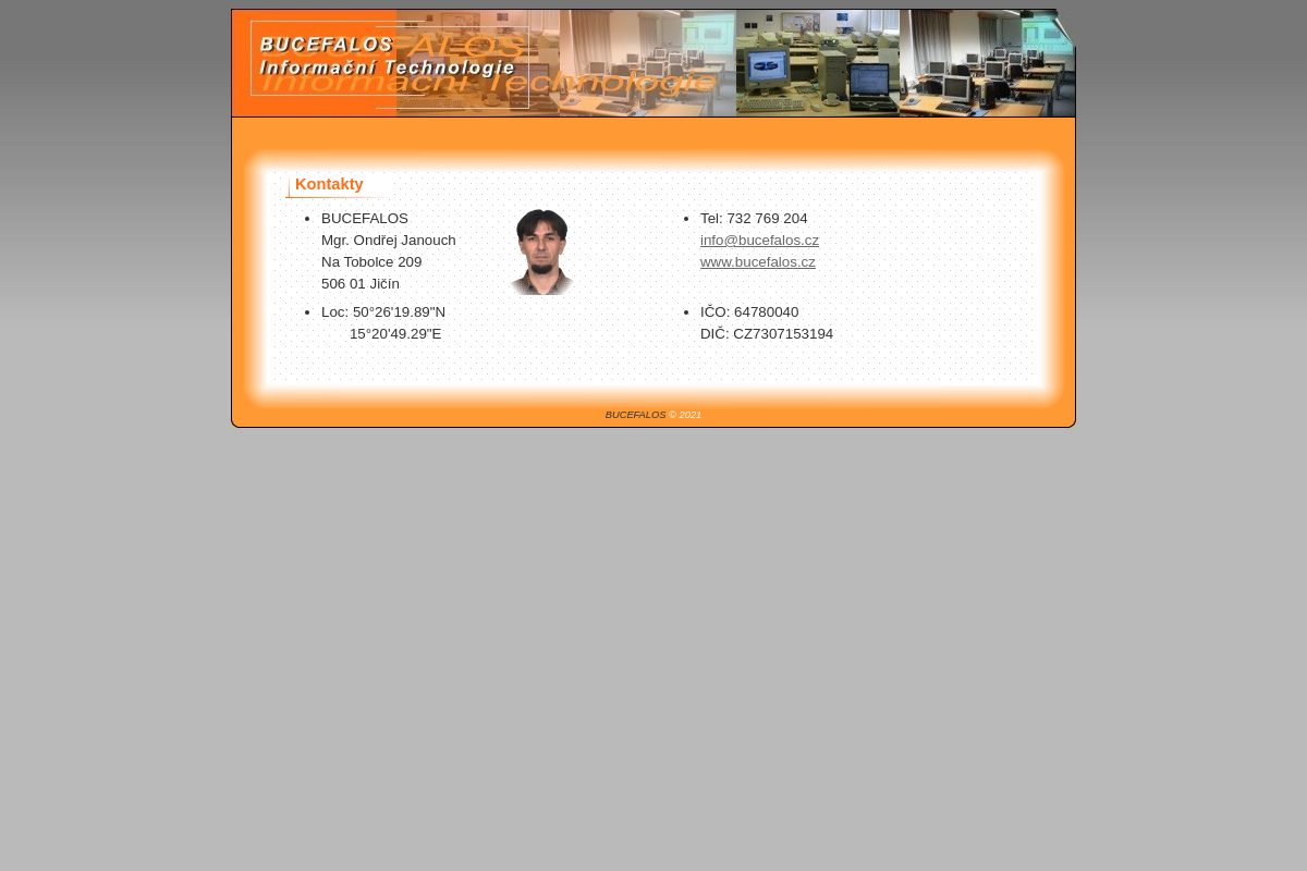 BUCEFALOS - Mgr. Ondřej Janouch