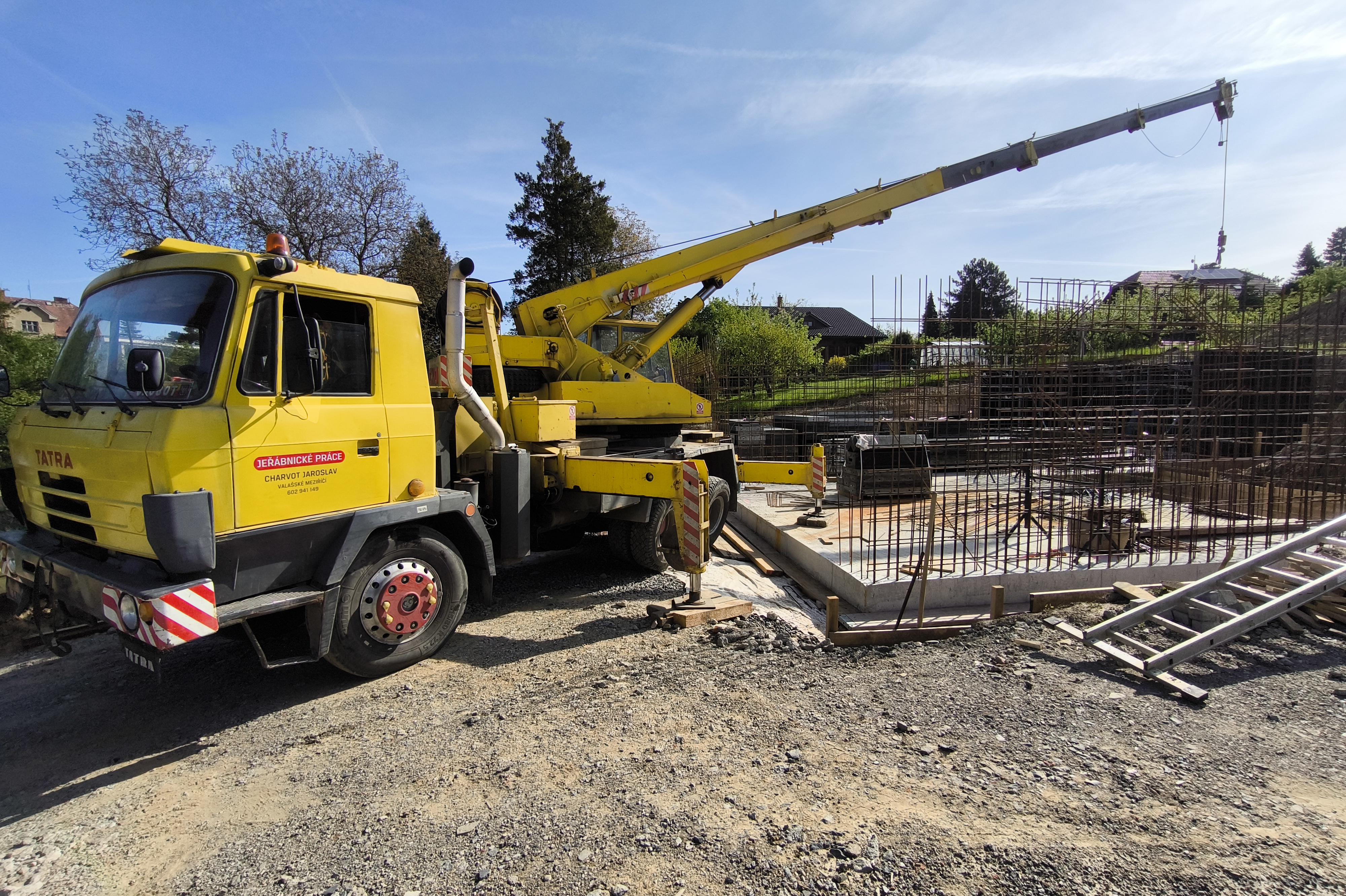 Jeřábnické práce Jaroslav Charvot