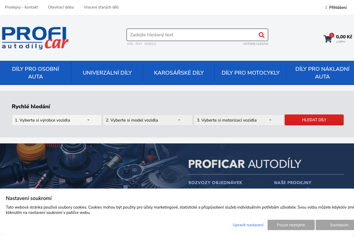 PROFICAR-autodíly, s.r.o.
