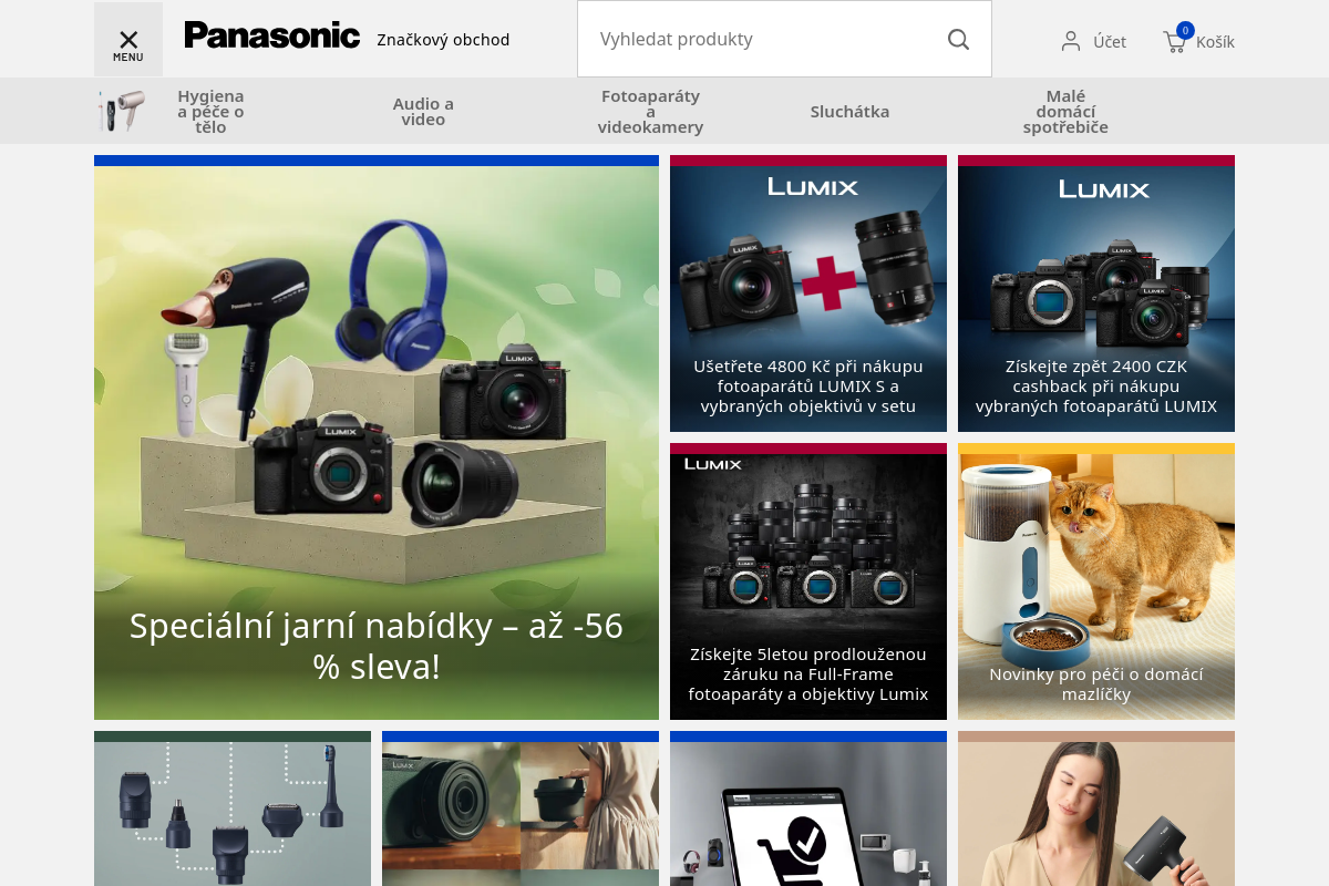 Shop.panasonic.cz foto 1