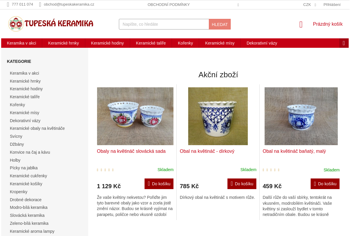 Tupeskakeramika.cz