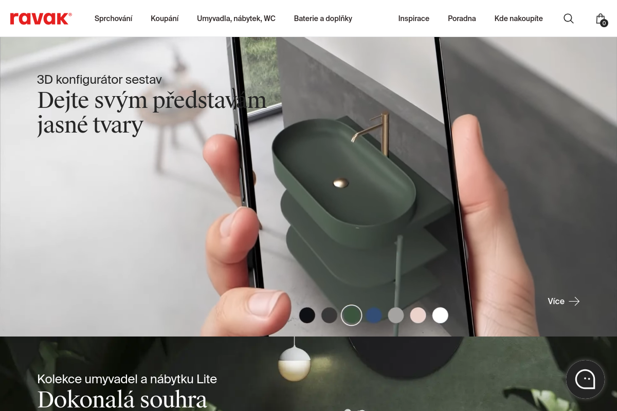 RAVAK a.s., divize vodovodních baterií