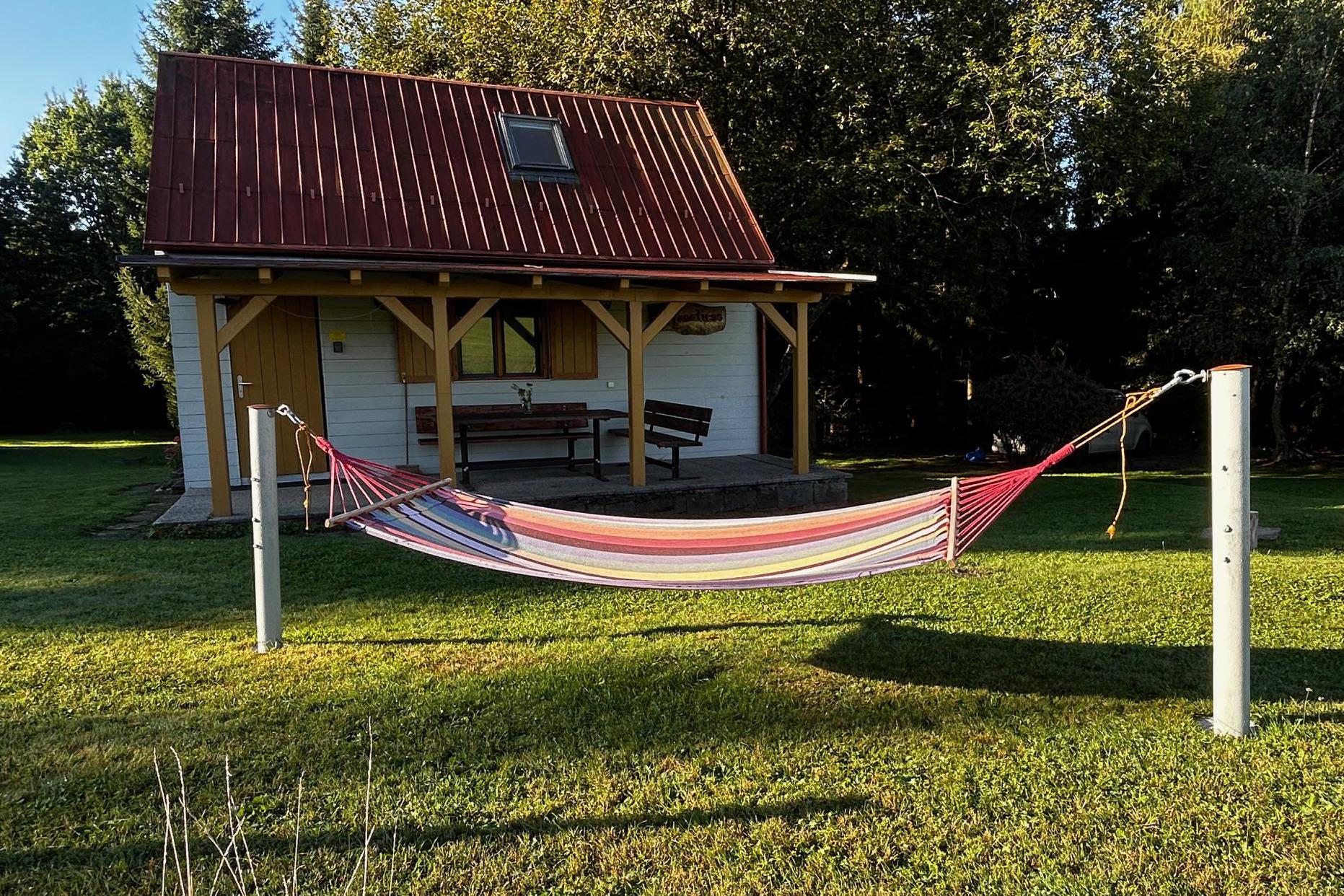 Chata na konci louky