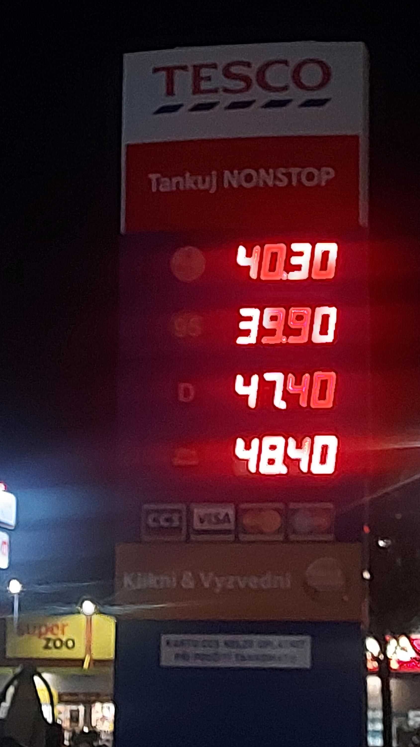 Tesco Čerpací stanice foto 2