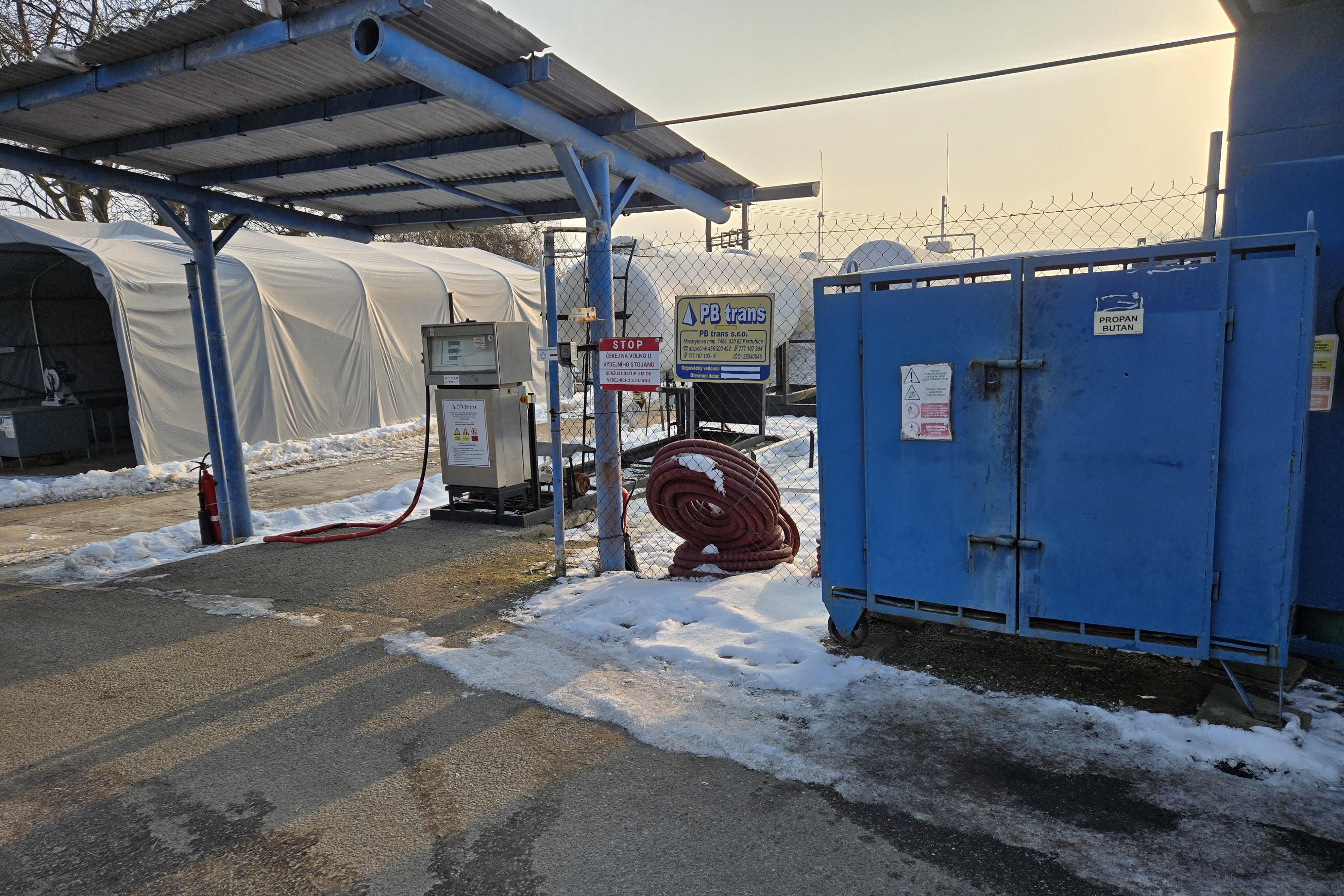 Čerpací stanice - Luboš Pipa