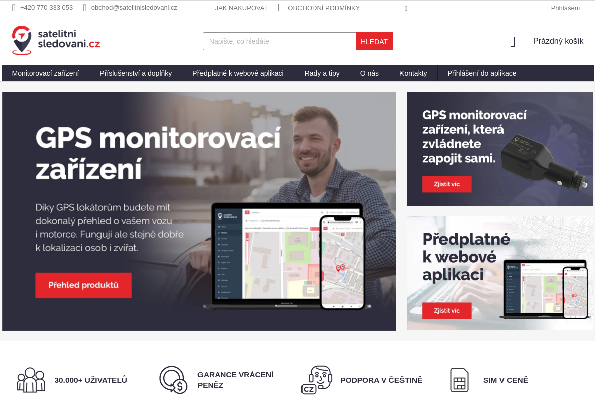 Satelitní sledování