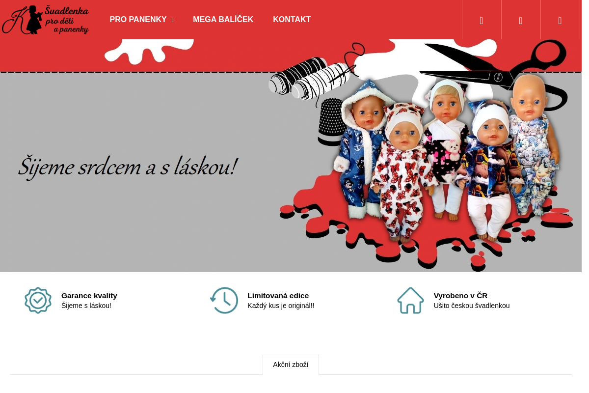 Švadlenka pro děti a panenky