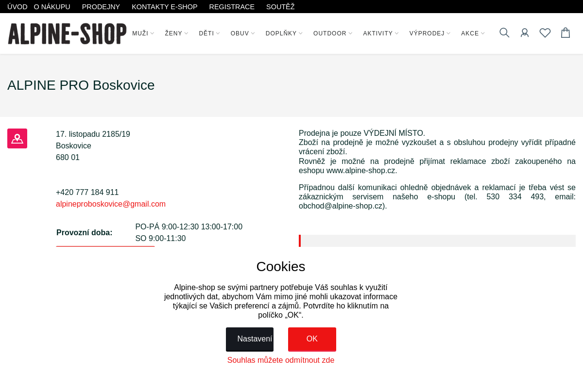 Alpine-shop.cz