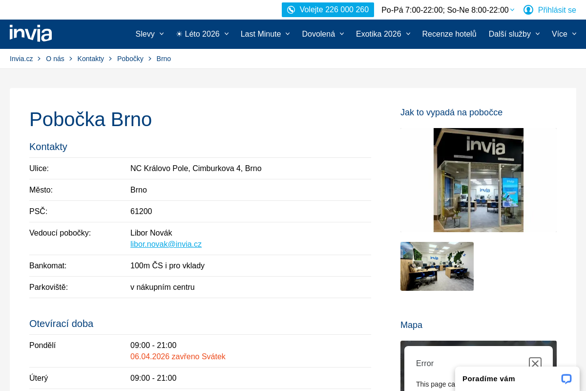 Invia - cestovní agentura