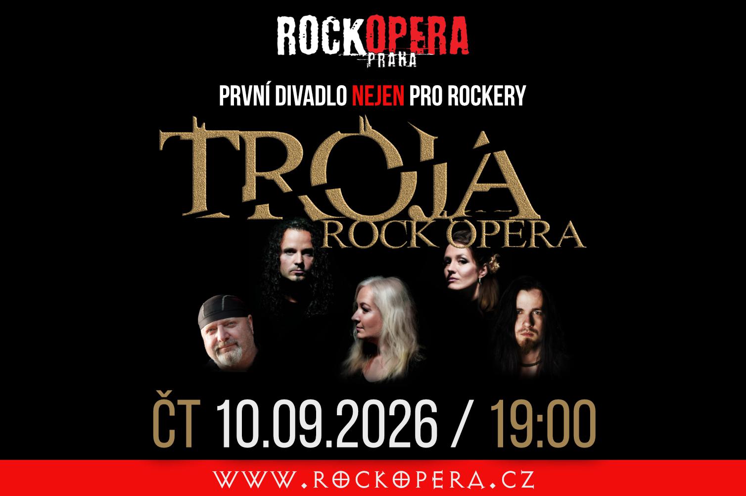 Trója | RockOpera Praha
