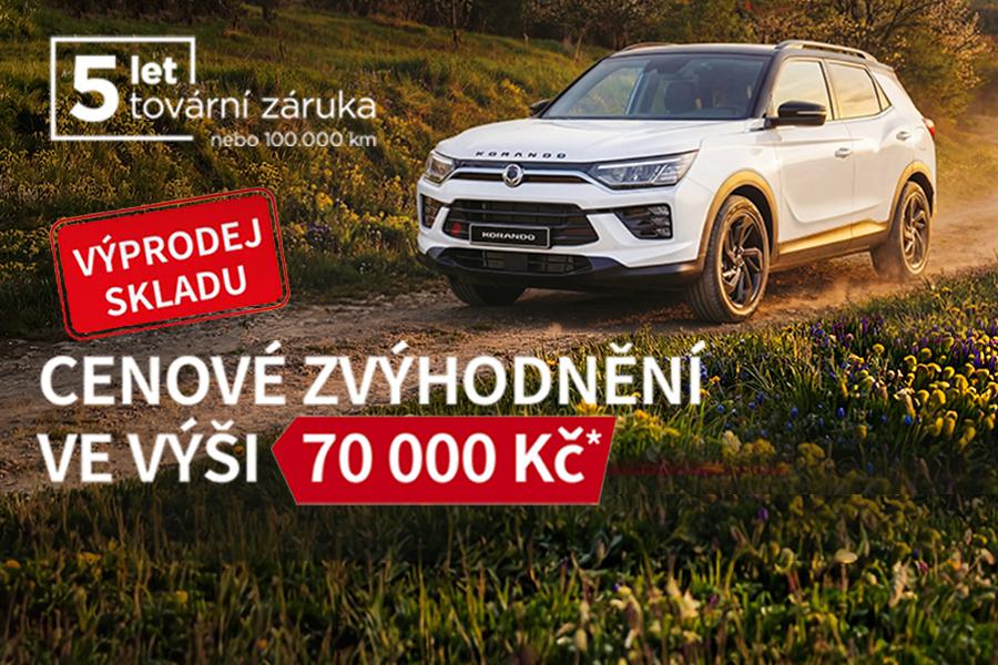 KGM KORANDO od 479 900 Kč