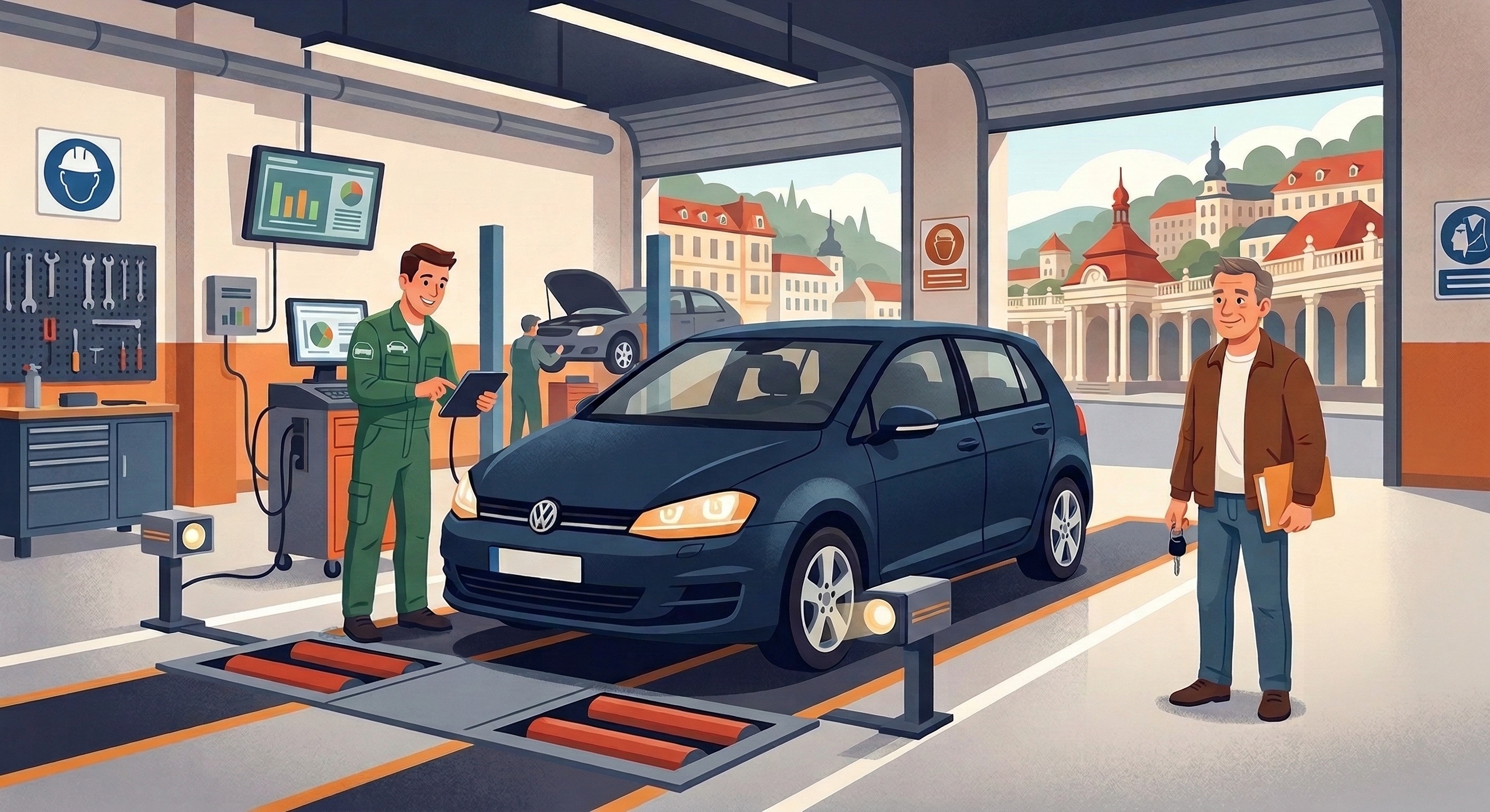 Zajištění STK Karlovy Vary