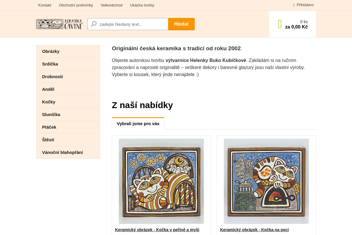 Keramikacavyne.cz