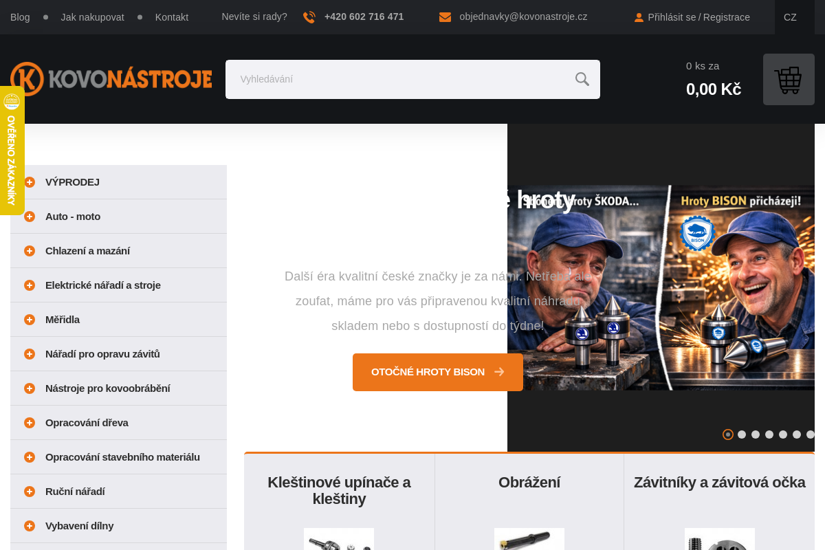 Kovonástroje s.r.o.