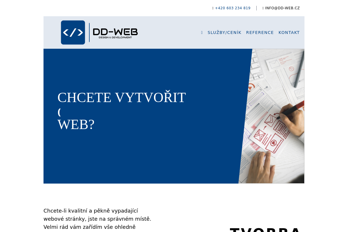 DD-web - Tvorba webových stránek