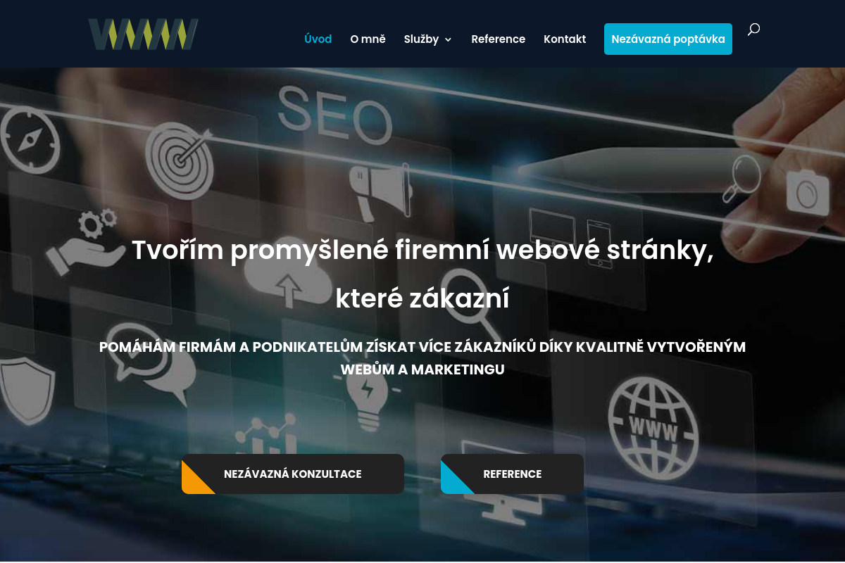 Tvorba webových stránek Radka Jiránková