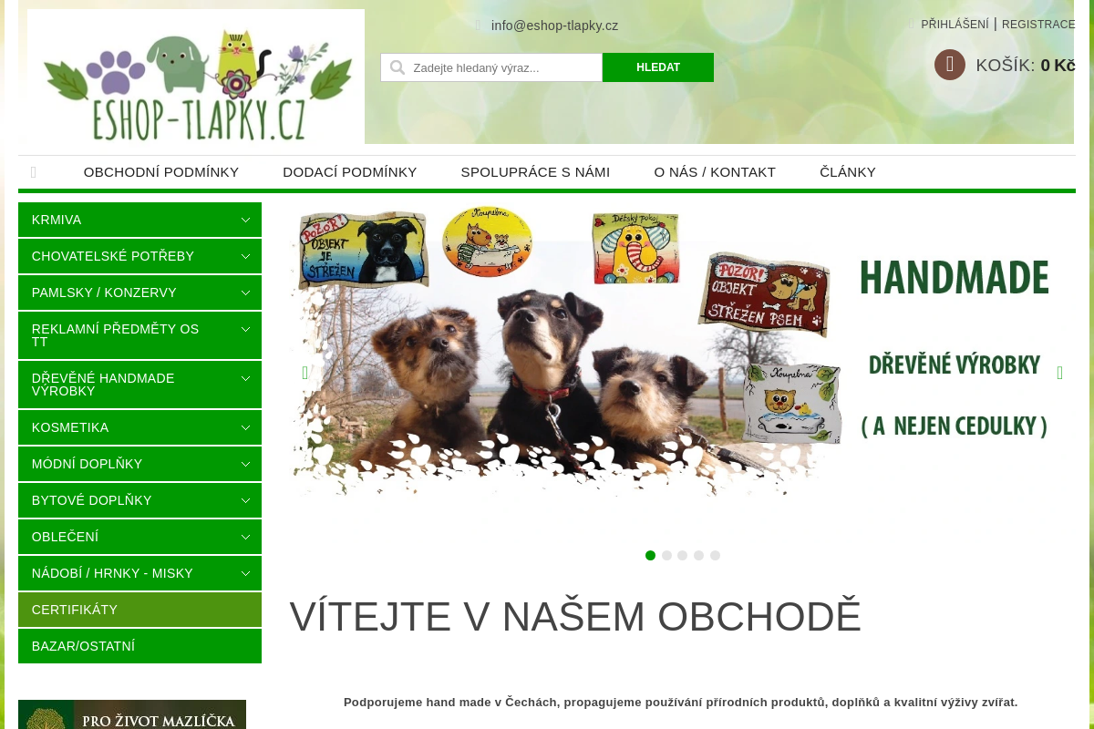Eshop-tlapky.cz